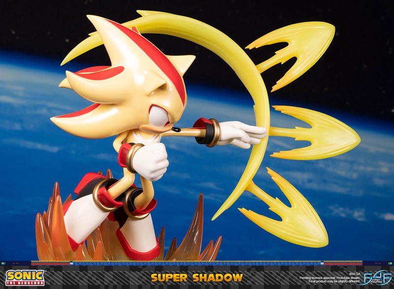 Sonic the Hedgehog Resin Painted Statue: Super Shadow [Standard Edition] image 21