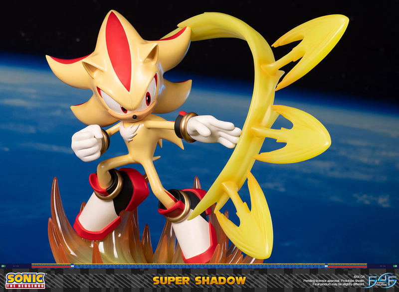 Sonic the Hedgehog Resin Painted Statue: Super Shadow [Standard Edition] image 22