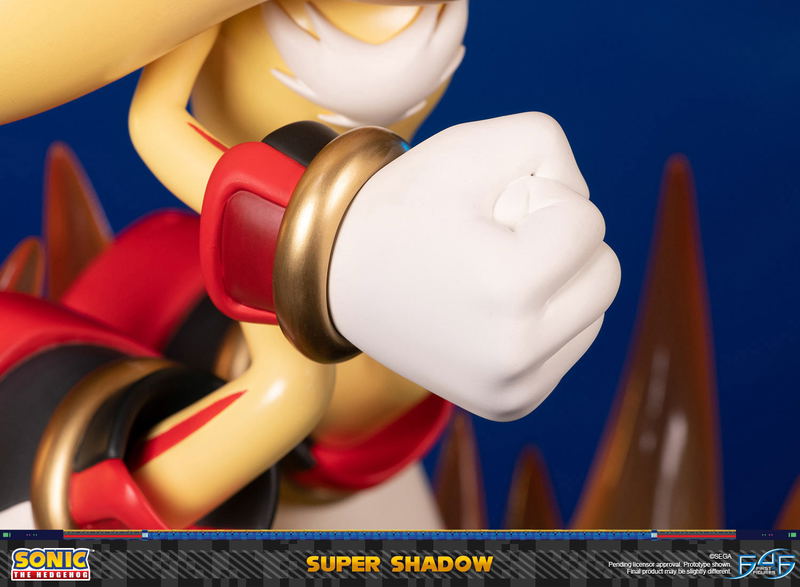 Sonic the Hedgehog Resin Painted Statue: Super Shadow [Standard Edition] image 24