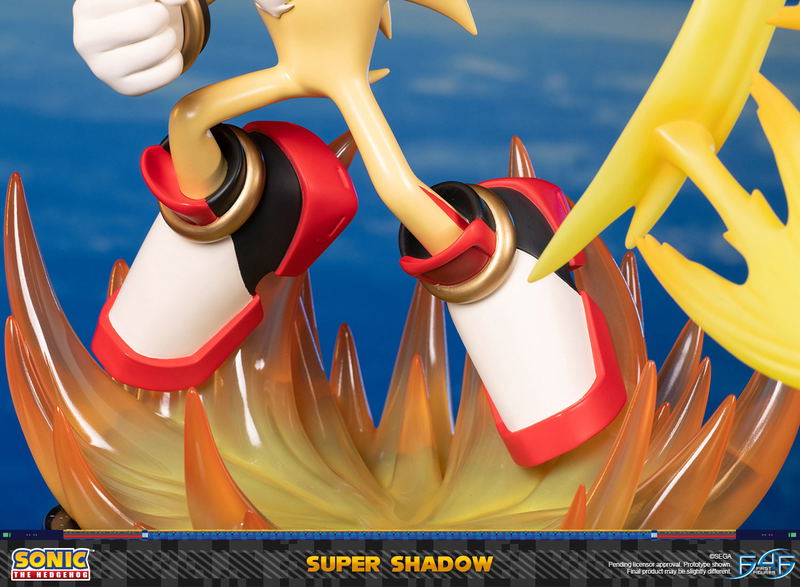 Sonic the Hedgehog Resin Painted Statue: Super Shadow [Standard Edition] image 26