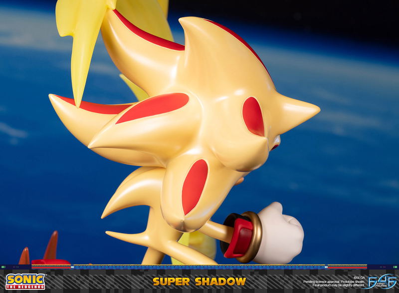Sonic the Hedgehog Resin Painted Statue: Super Shadow [Standard Edition] image 27