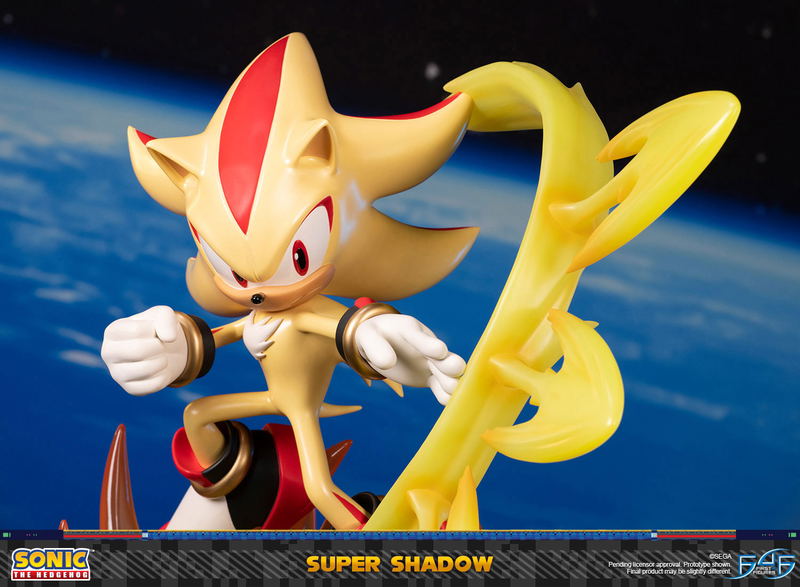Sonic the Hedgehog Resin Painted Statue: Super Shadow [Standard Edition] image 28