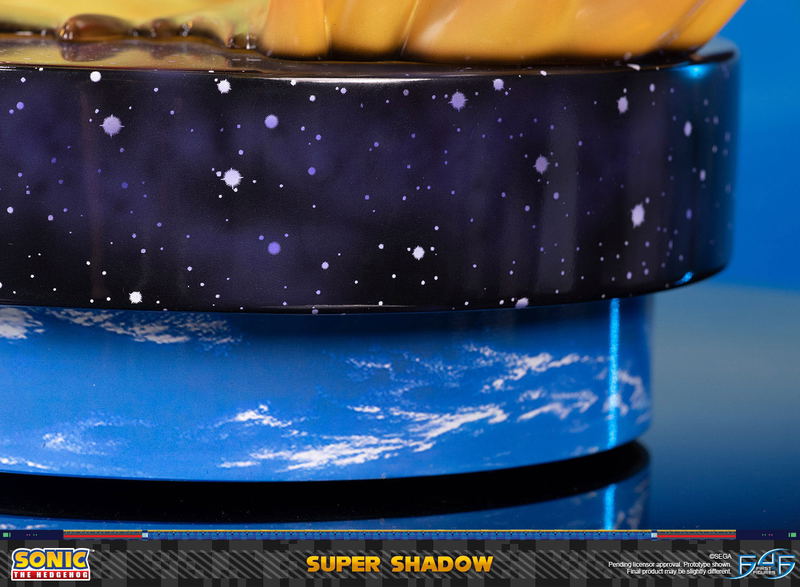 Sonic the Hedgehog Resin Painted Statue: Super Shadow [Standard Edition] image 31