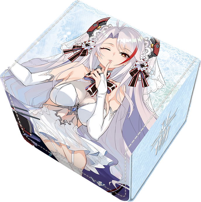 Azur Lane Prinz Eugen Wedding Ver. Synthetic Leather Deck Case image 1
