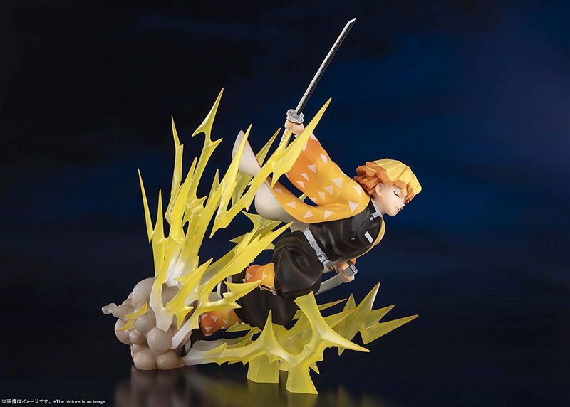 Figuarts Zero Demon Slayer Kimetsu no Yaiba: Zenitsu Agatsuma Thunder Breathing (Re-run) image 3
