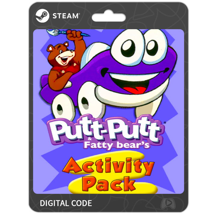 Putt-Putt & Fatty Bear's Activity Pack STEAM digital — Import Game Deal