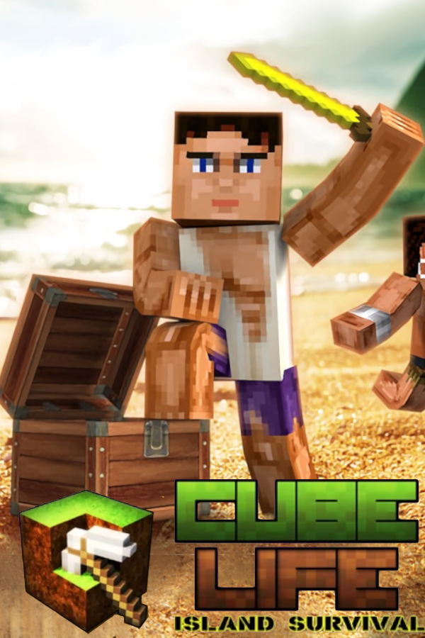 Cube Life: Island Survival <span class="ext" style="background-color: #2a475e; color: #FFFFFF;">STEAM</span> <span class="ext ext_digital">digital</span> image 1