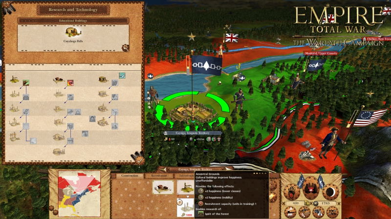 Empire: Total War - The Warpath Campaign (DLC) <span class="ext" style="background-color: #B0000F; color: #FFFFFF;">DLC</span> <span class="ext" style="background-color: #2a475e; color: #FFFFFF;">STEAM</span> <span class="ext ext_digital">digital</span> image 5