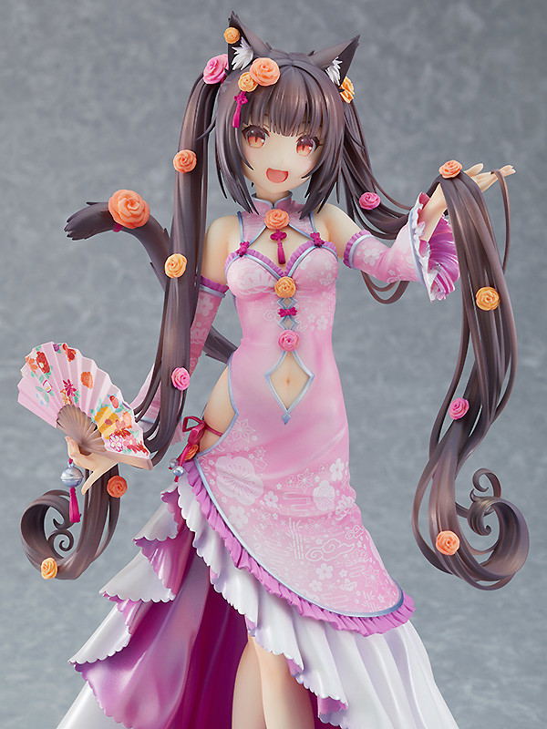 癒月ちょこフィギュア 1/7Scale Pre-Painted Figure Nekopara 1/7 Scale Pre-Painted Figure: Chocola Chinese Dress Ver.