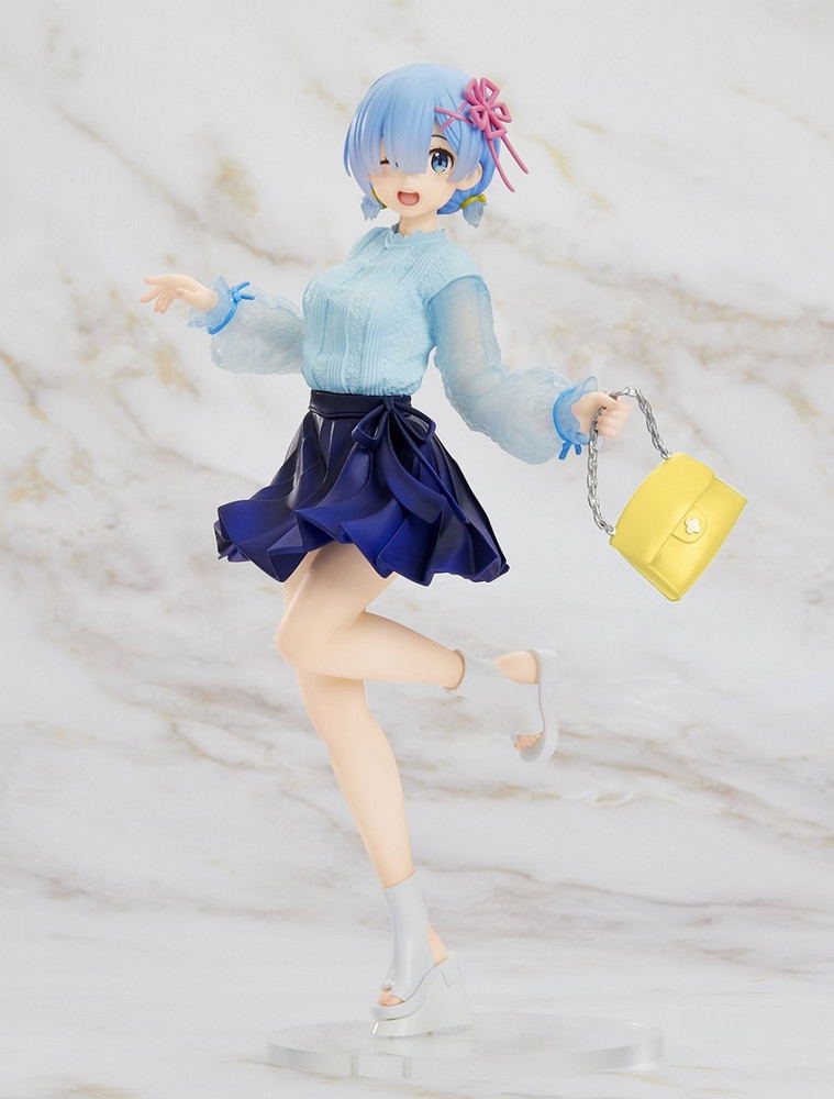 Re:Zero Starting Life in Another World Pre-Painted Precious Figure: Rem Stylish Ver. image 1