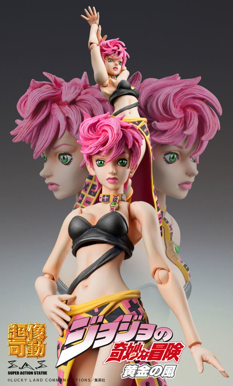 Super Action Statue JoJo's Bizarre Adventure Part 5 Golden Wind: Trish Una (Re-run) image 4