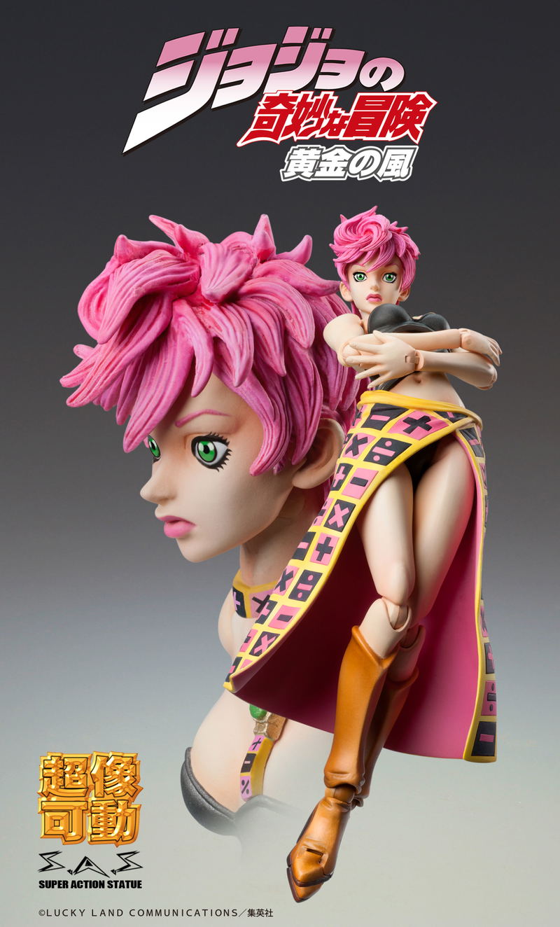 Super Action Statue JoJo's Bizarre Adventure Part 5 Golden Wind: Trish Una (Re-run) image 5