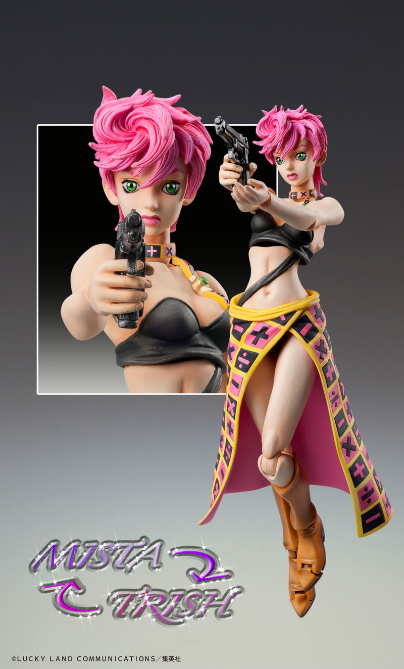 Super Action Statue JoJo's Bizarre Adventure Part 5 Golden Wind: Trish Una (Re-run) image 6