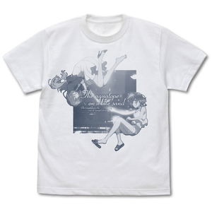 The Aquatope On White Sand - Kukuru And Fuka Aquarium T-shirt White (S Size)_