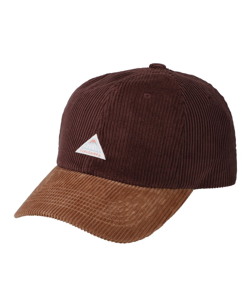 Yuru Camp - Corduroy 6P Cap 91 Dark Brown / Brown image 1
