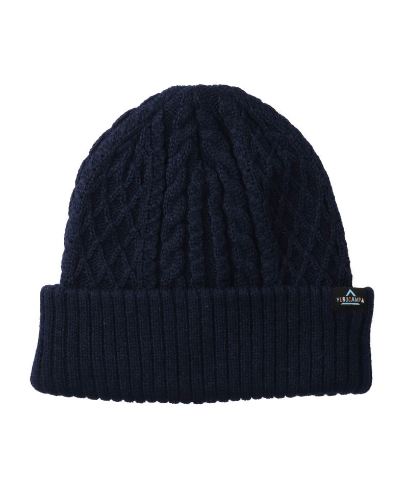 Yuru Camp - Karlkarl Watch 71 Navy Beanie image 1