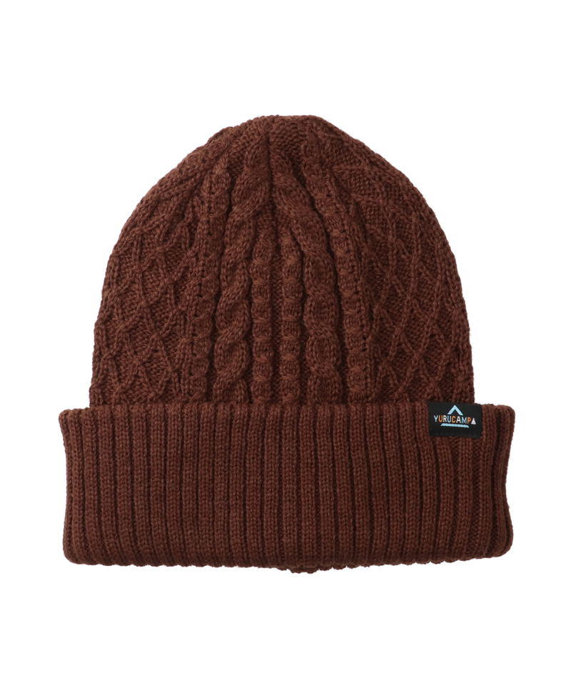 Yuru Camp - Karlkarl Watch 91 Brown Beanie image 1