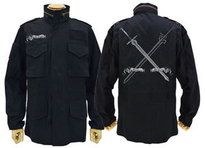 Sword Art Online - Black Swordsman Kirito M-65 Jacket Black (M Size)_