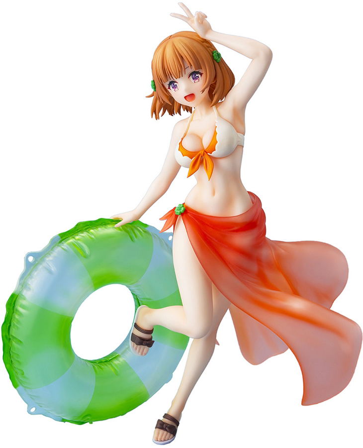 CA Works Osamake Romcom Where The Childhood Friend Won't Lose 1/7 Scale Pre-Painted Figure: Kuroha Shida Swimsuit Ver. image 1