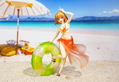 CA Works Osamake Romcom Where The Childhood Friend Won't Lose 1/7 Scale Pre-Painted Figure: Kuroha Shida Swimsuit Ver. thumbnail 10