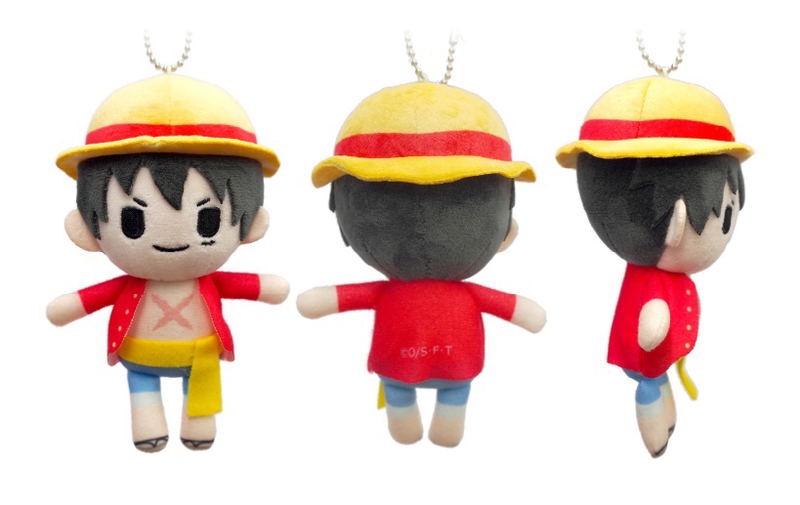 One Piece - Petit Fuwa Plush: Monkey D. Luffy image 1