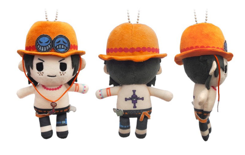One Piece - Petit Fuwa Plush: Portgas D. Ace image 1