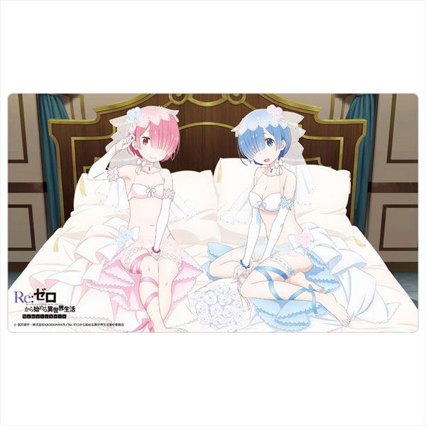 Re:Zero -Starting Life In Another World- Ram And Rem / Wedding Rubber Mat image 1