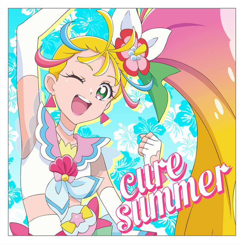 Tropical-Rouge! Pretty Cure - Cure Summer Cushion Cover image 1