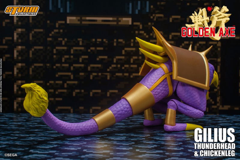 Golden Axe 1/12 Scale Pre-Painted Action Figure: Gilius Thunderhead & Chickenleg image 10