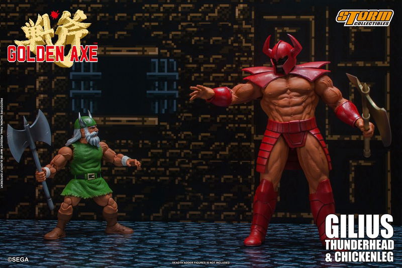 Golden Axe 1/12 Scale Pre-Painted Action Figure: Gilius Thunderhead & Chickenleg image 13
