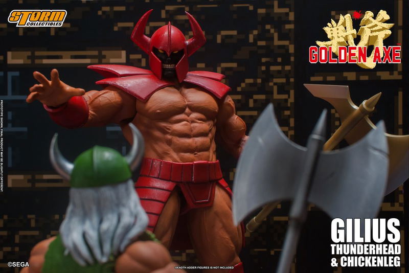 Golden Axe 1/12 Scale Pre-Painted Action Figure: Gilius Thunderhead & Chickenleg image 14