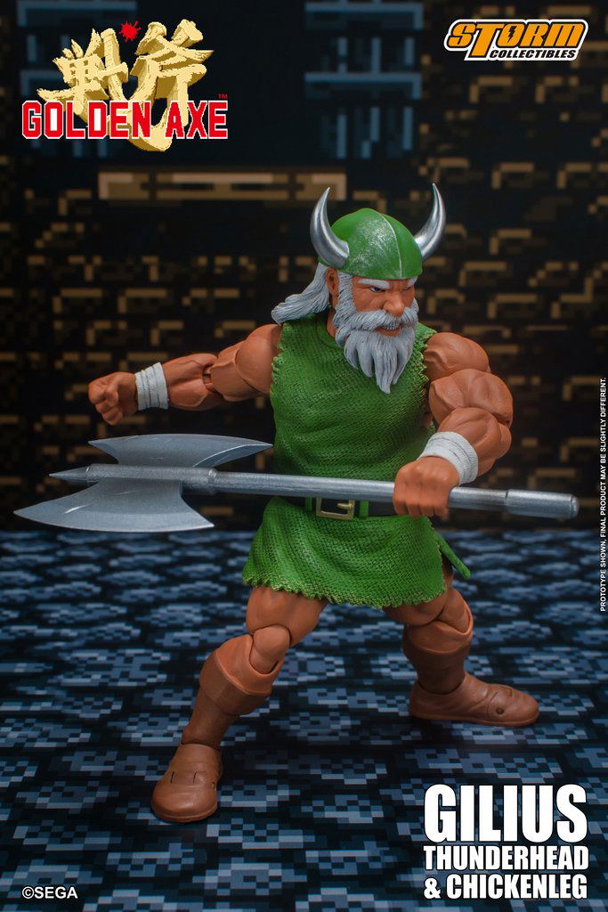 Golden Axe 1/12 Scale Pre-Painted Action Figure: Gilius Thunderhead & Chickenleg image 5