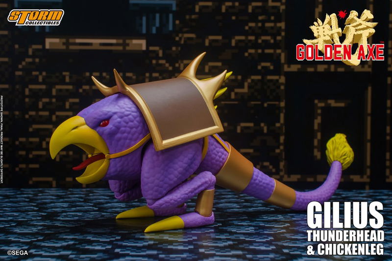 Golden Axe 1/12 Scale Pre-Painted Action Figure: Gilius Thunderhead & Chickenleg image 9