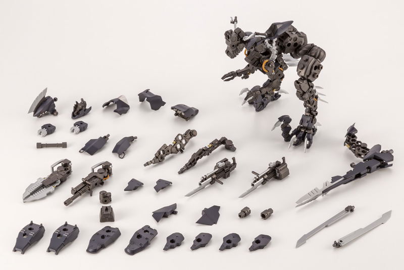 Hexa Gear 1/24 Scale Plastic Model Kit: Voltrex Wrath image 4