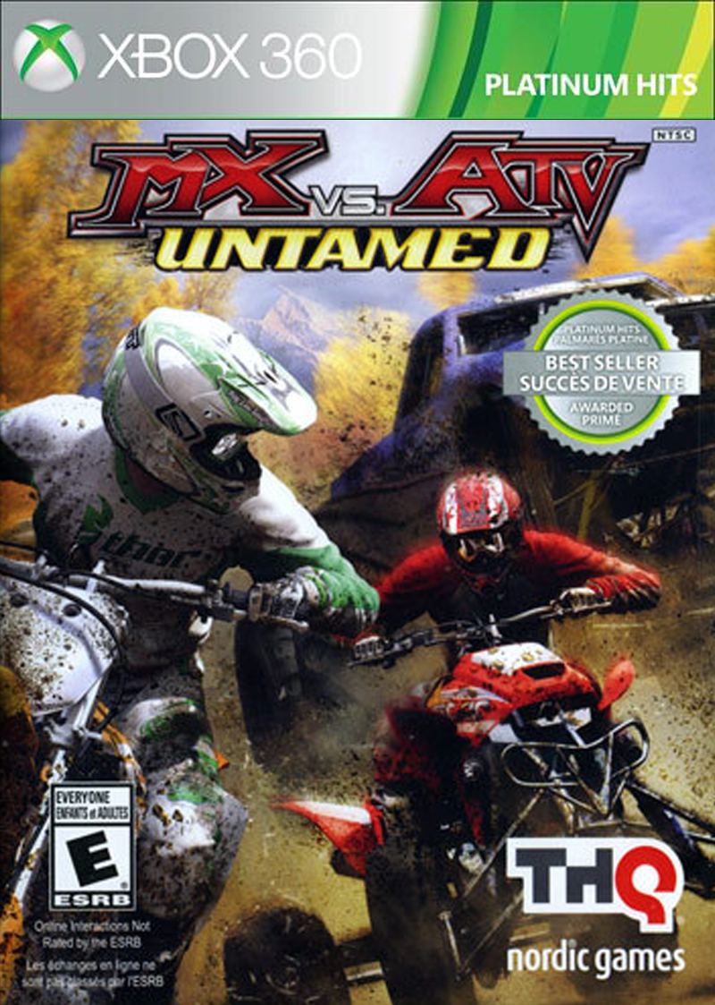 MX vs ATV Untamed (Platinum Hits) for Xbox360, Xbox One, Xbox Series X