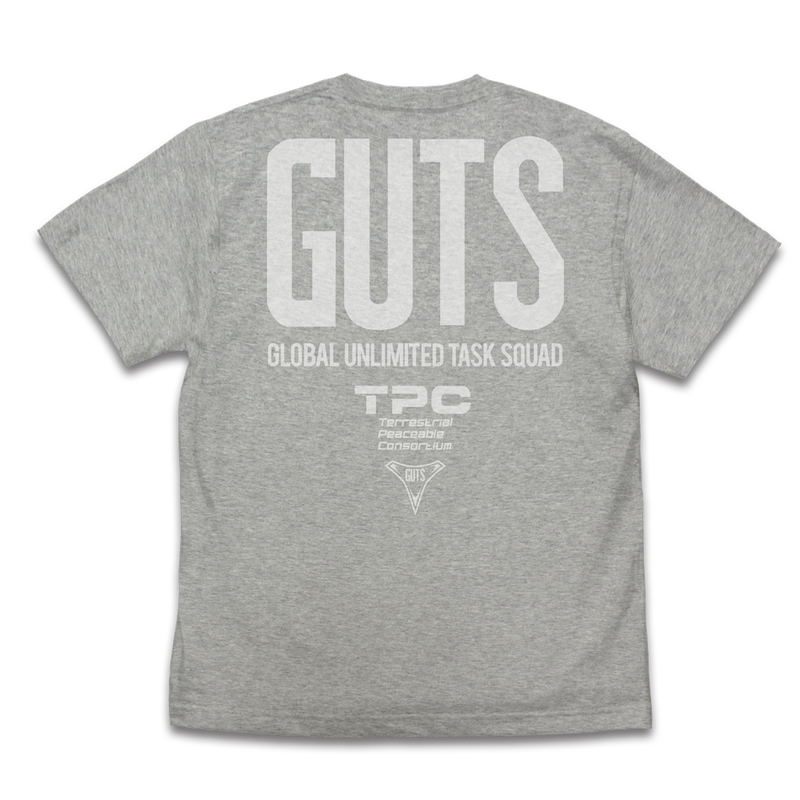 Ultraman: Ultraman Tiga - GUTS T-shirt Mix Gray (M Size) image 3