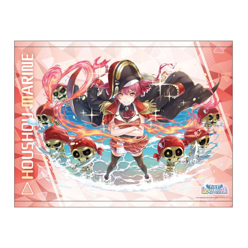 Rakugaki Kingdom x Hololive: Houshou Marine - B2 Tapestry image 1