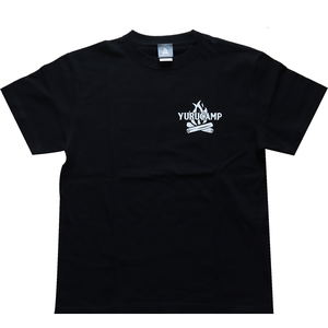 Yuru Camp - Touring T-shirt Black (XL Size) (Re-run)_