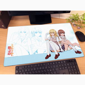 A Certain Scientific Railgun T -  Misaka Mikoto & Shokuhou Misaki School Uniform Rubber Mat