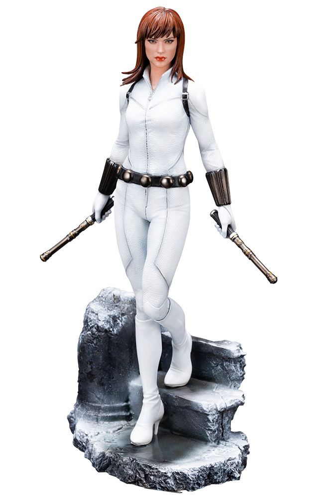 ARTFX Premier Marvel Universe Avengers 1/10 Scale Pre-Painted Figure: Black  Widow White Costume Edition