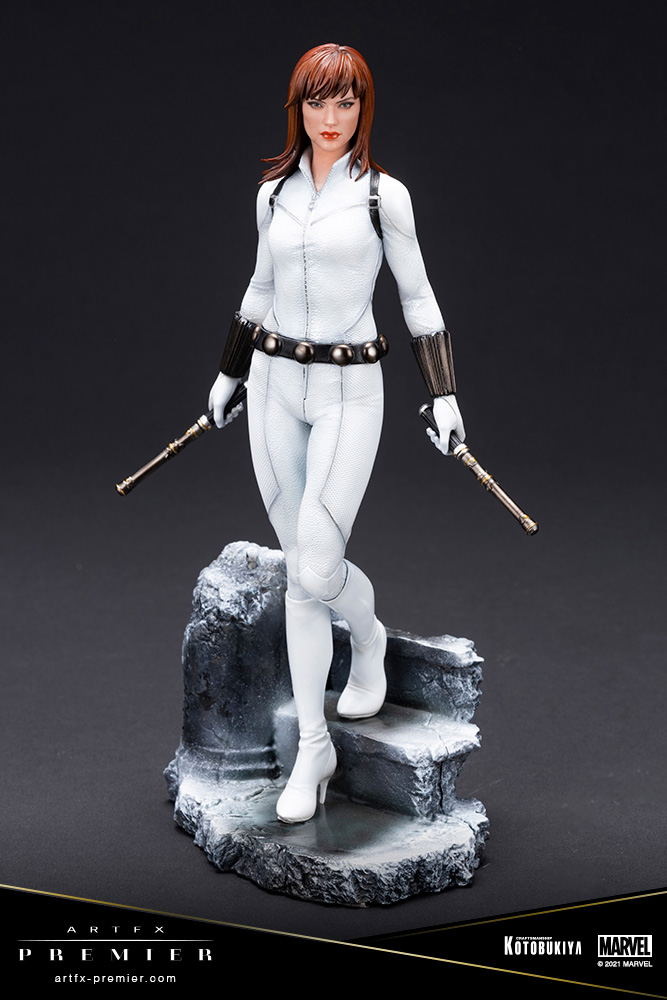 ARTFX Premier Marvel Universe Avengers 1/10 Scale Pre-Painted Figure: Black Widow White Costume Edition image 2