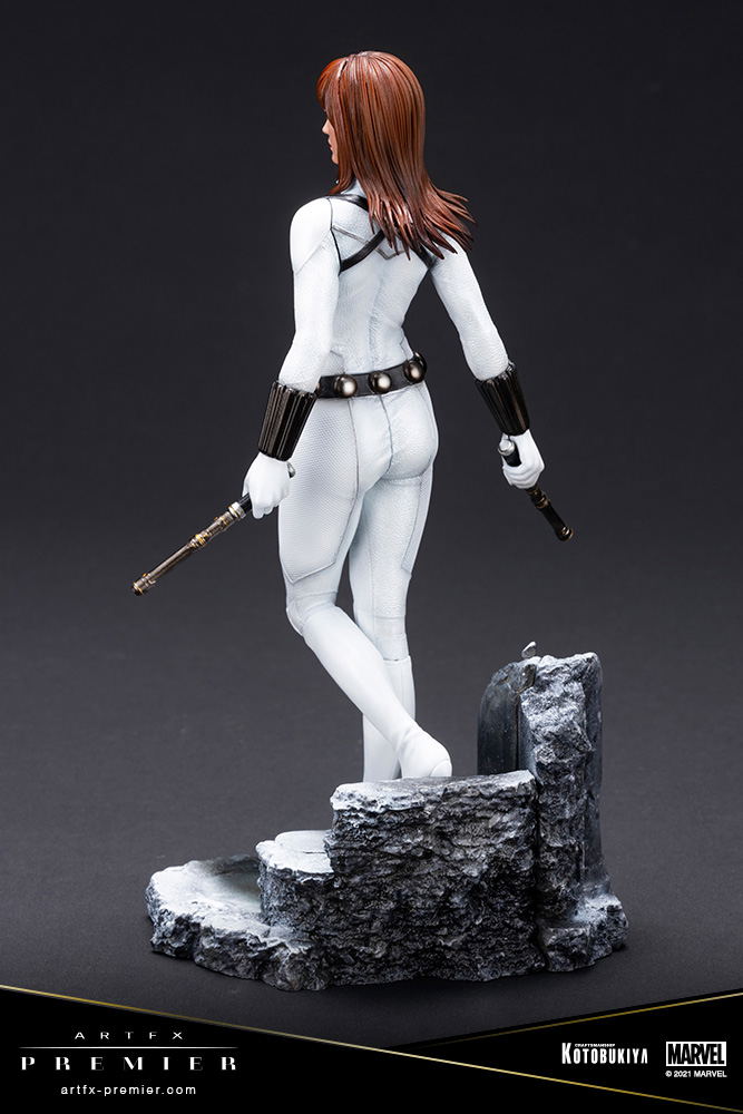 ARTFX Premier Marvel Universe Avengers 1/10 Scale Pre-Painted Figure: Black Widow White Costume Edition image 5