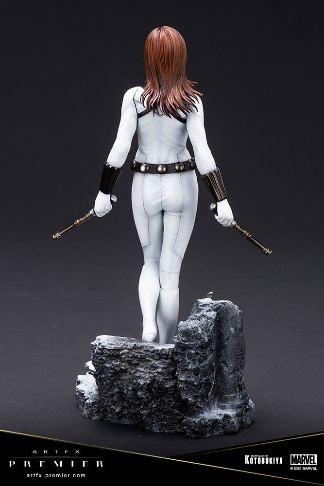 ARTFX Premier Marvel Universe Avengers 1/10 Scale Pre-Painted Figure: Black Widow White Costume Edition image 6