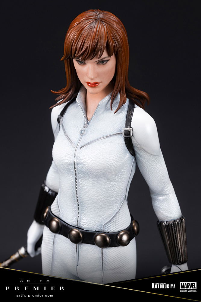 ARTFX Premier Marvel Universe Avengers 1/10 Scale Pre-Painted Figure: Black Widow White Costume Edition image 9