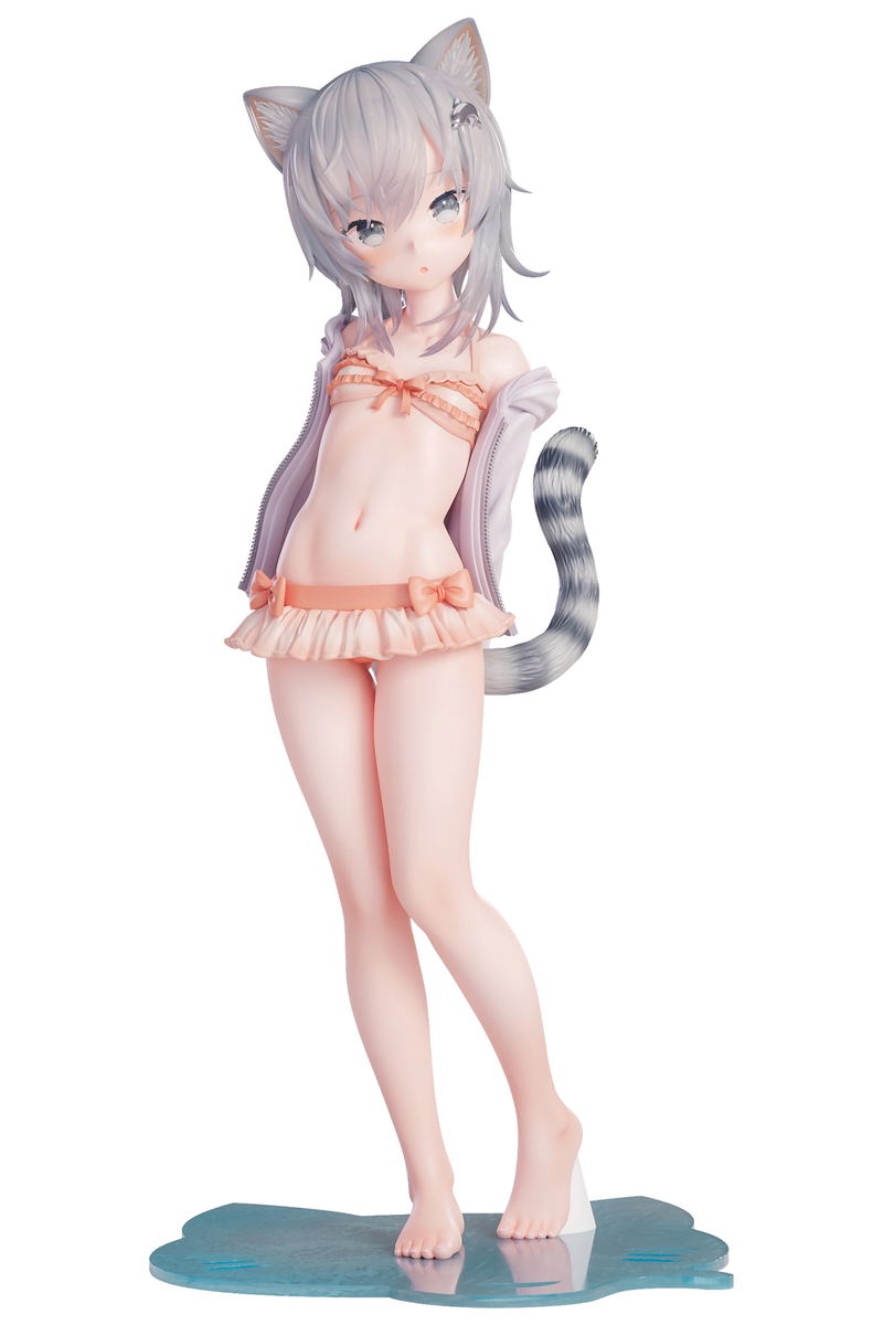 Kemomimi Gakuen Illustrated by Capriccio 1/7 Scale Pre-Painted Figure: Amesho Amyu image 1