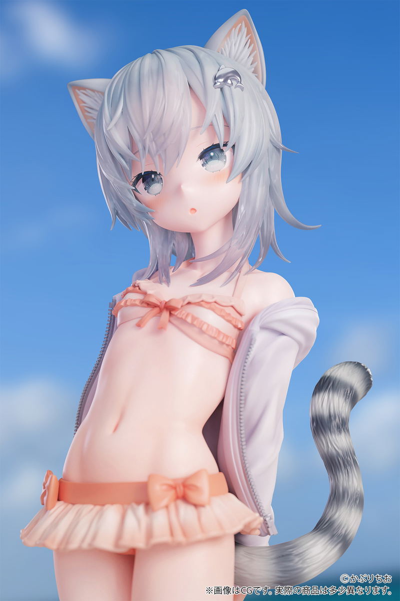 Kemomimi Gakuen Illustrated by Capriccio 1/7 Scale Pre-Painted Figure: Amesho Amyu image 14