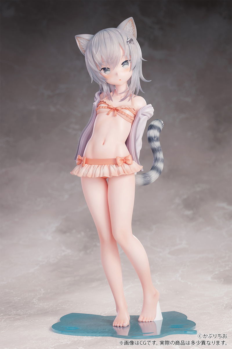 Kemomimi Gakuen Illustrated by Capriccio 1/7 Scale Pre-Painted Figure: Amesho Amyu image 2