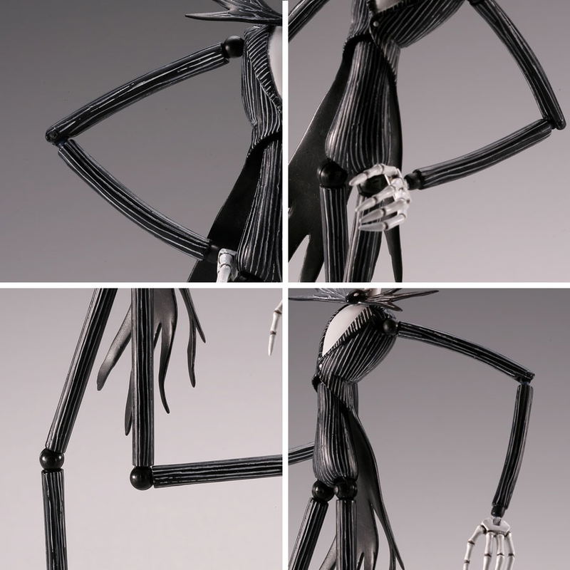 Legacy of Revoltech LR-058 The Nightmare Before Christmas: Jack Skellington Glow in the Dark Ver. image 6