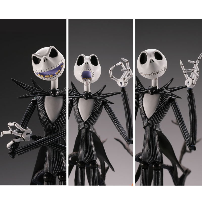 Legacy of Revoltech LR-058 The Nightmare Before Christmas: Jack Skellington Glow in the Dark Ver. image 7