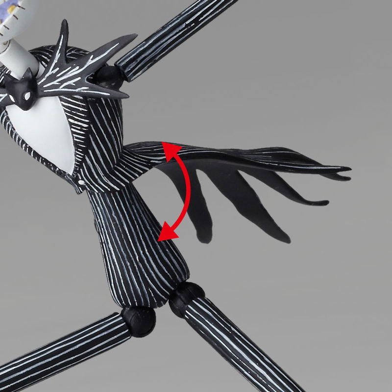 Legacy of Revoltech LR-058 The Nightmare Before Christmas: Jack Skellington Glow in the Dark Ver. image 8